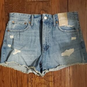 Blue Denim Women's Shorts